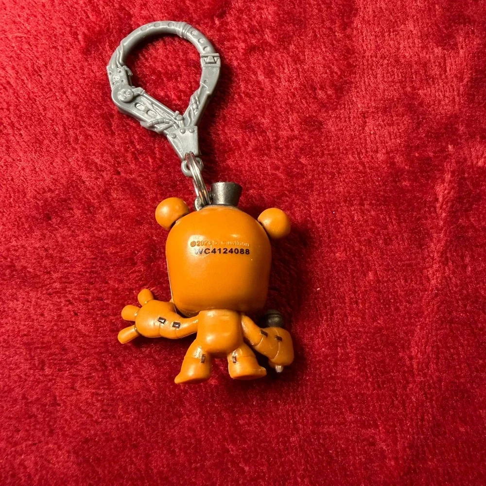 Five Nights at Freddys Freddy Fazbear Backpack Hanger Keychain 2023 S Cawthon